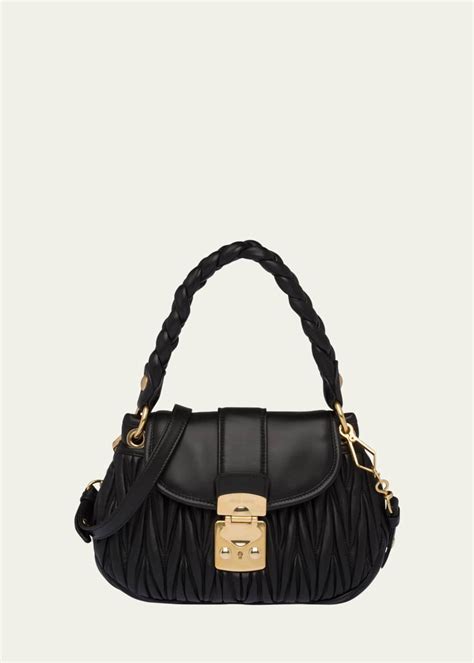 miu miu coffer matelasse top handle bag|Women's Soft Leather Top Handle Bags .